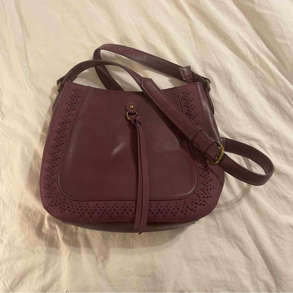 The Pioneer Woman Plum Crossbody Bag